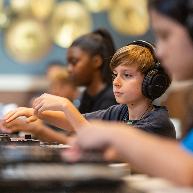dj workshop kinderfeestje in studio den bosch
