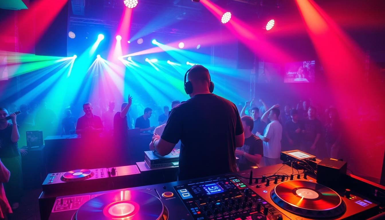 DJ live performance DJ live performance